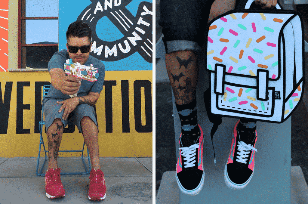 JumpFromPapaer Cartoon Bag