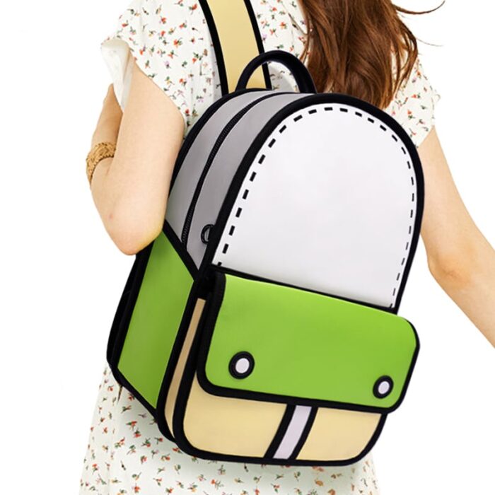 3D Adventure Backpack green 6