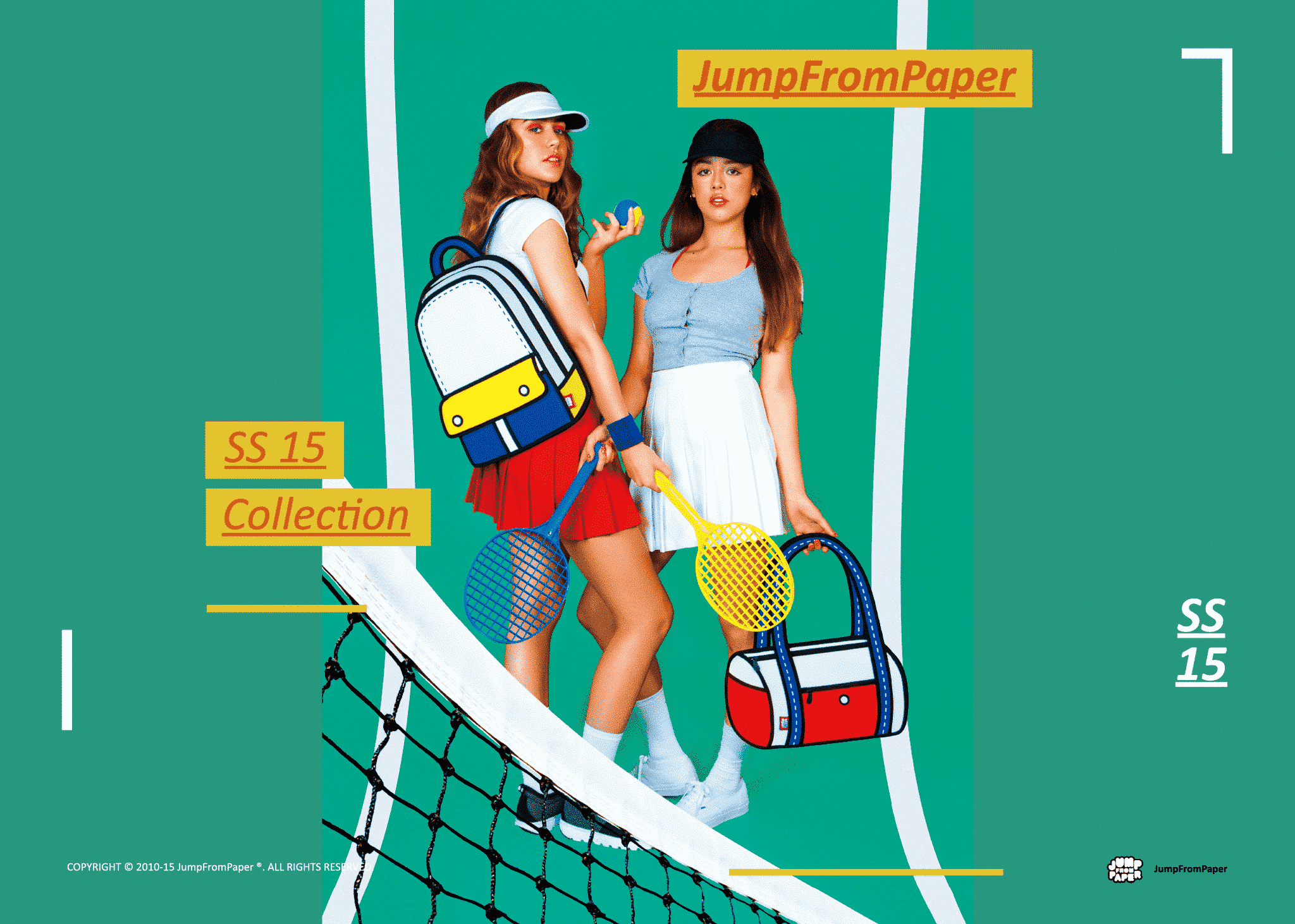 JumpFromPaper Cartoon Bag Sport Classic Collection