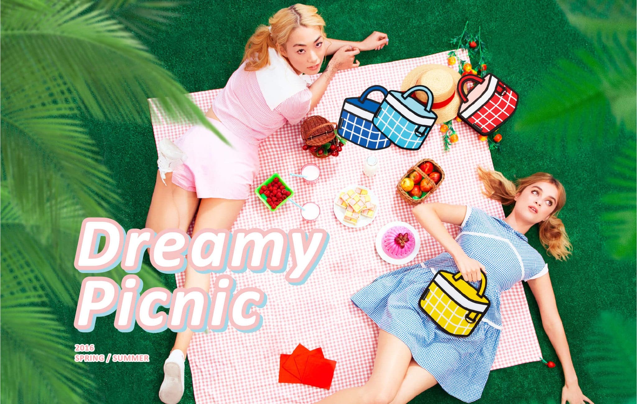 JumpFromPaper DREAMY PICNIC Collection 1 JumpFromPaper Cartoon Bag
