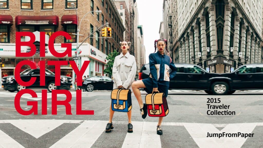 JumpFromPaper Cartoon Bag TRAVELER Collection