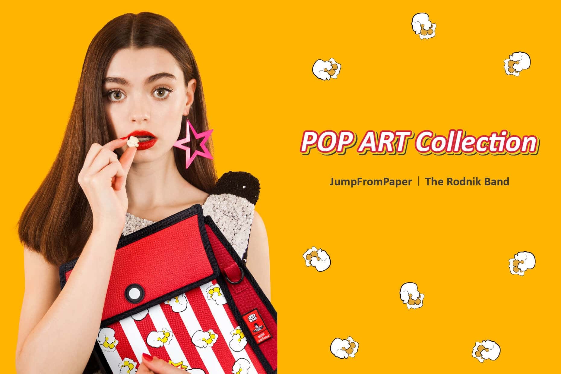 JumpFromPaper X The Rodnik Band - POP ART Collection 1 JumpFromPaper Pop Art Bag