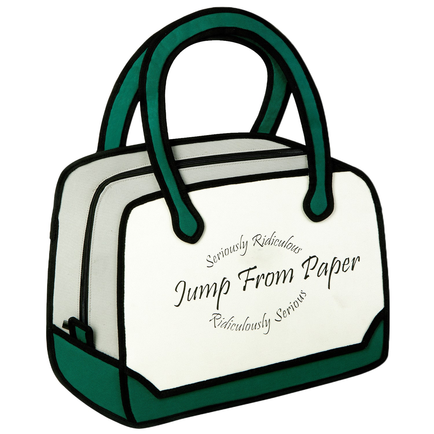 Play Harder-2D Cartoon Handbag (1)