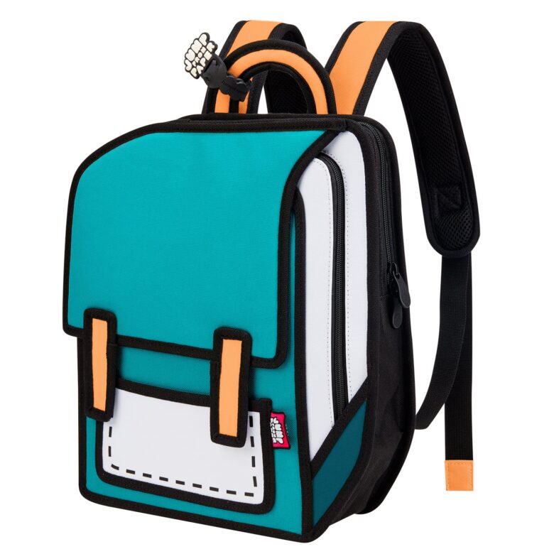 Spaceman Cartoon Backpack-classic-matcha green (2)