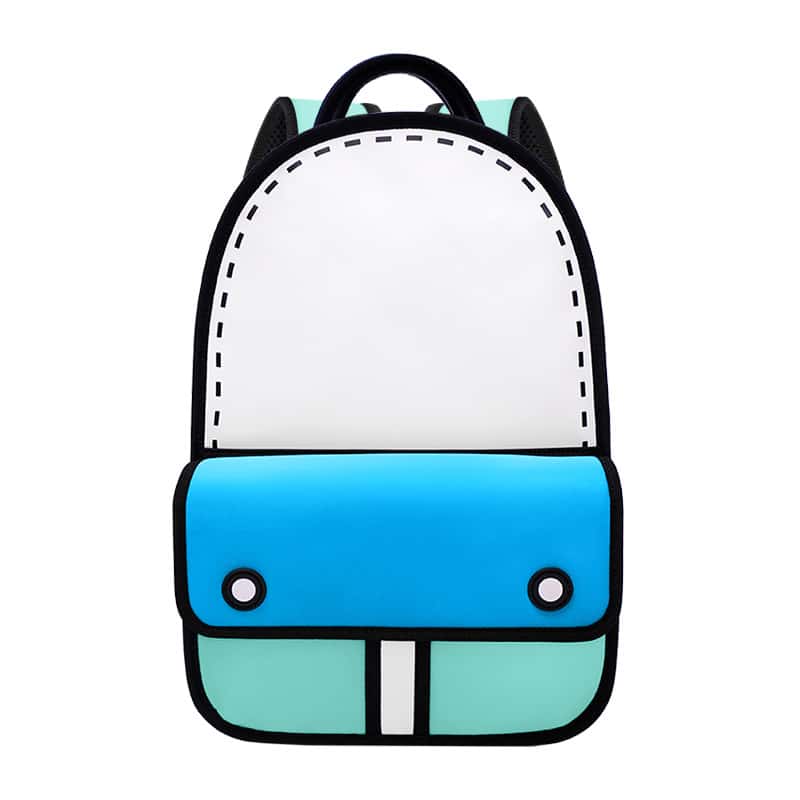 Junior Adventure 3D Cartoon Backpack-Bold And Practical