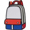 Adventure Cartoon Backpack-dark blue (2)