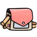 Giggle 2D Cartoon Shoulder Bag-Red-1 (4)