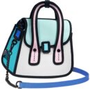 Owl Metal Chain Bag-Fun 2D Cartoon Style - Light Blue