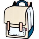 Kids Spaceman Backpack-Lightweight School and Travel Bag - Beige