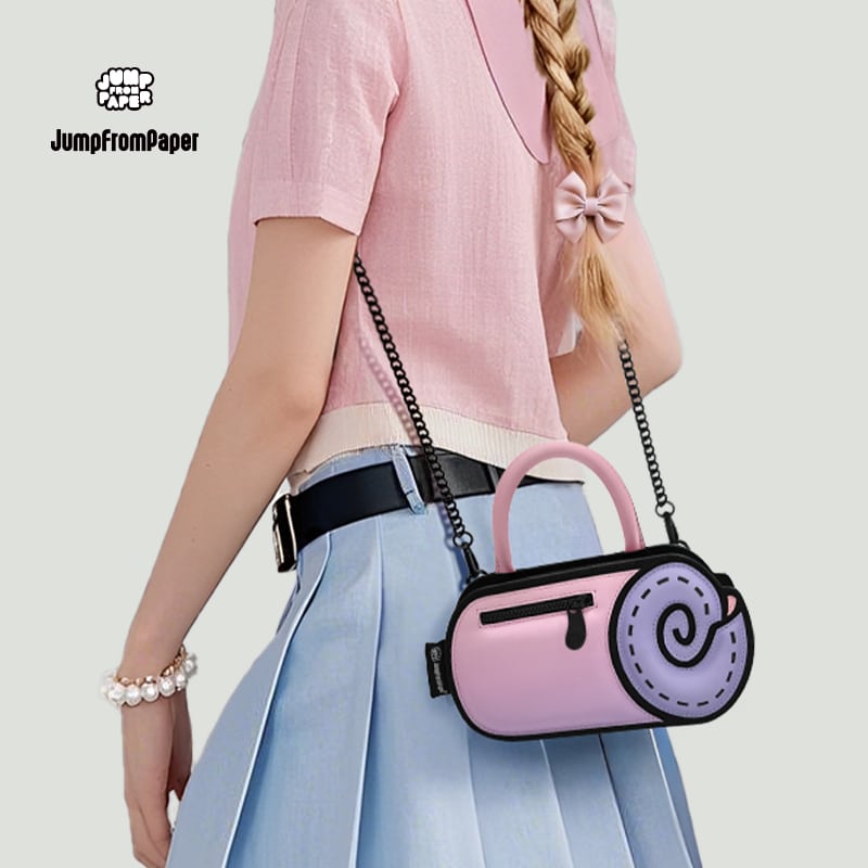 2D JumpFromPaper Rollie 2D Cartoon Chain Crossbody Bag