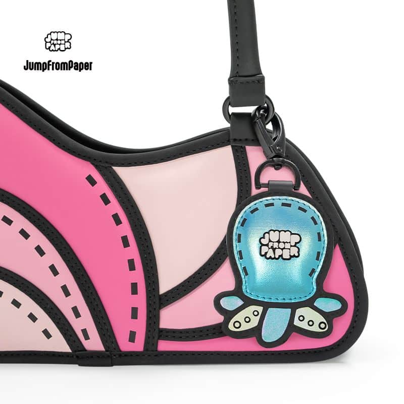 JumpFromPaper Octopop – Playful Octopus Keychain Blue