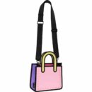Junior Flat Kawaii 2D Tote-pink (1)