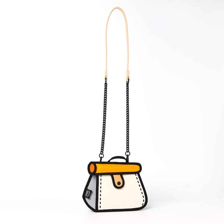 Cake Metal Chain Bag-orange (3)