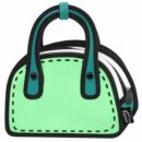 Carly 2D Cartoon Crossbody-green (1)