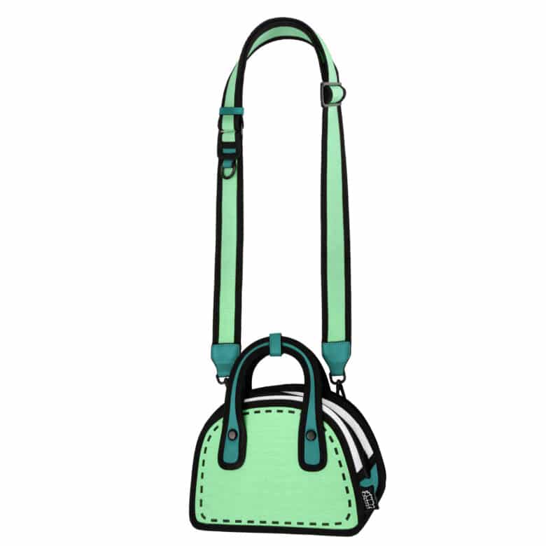 Carly 2D Cartoon Crossbody-green (4)