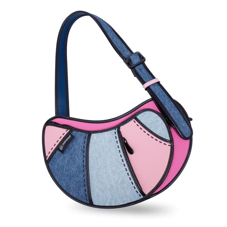 Croissant Bag-pink (6)