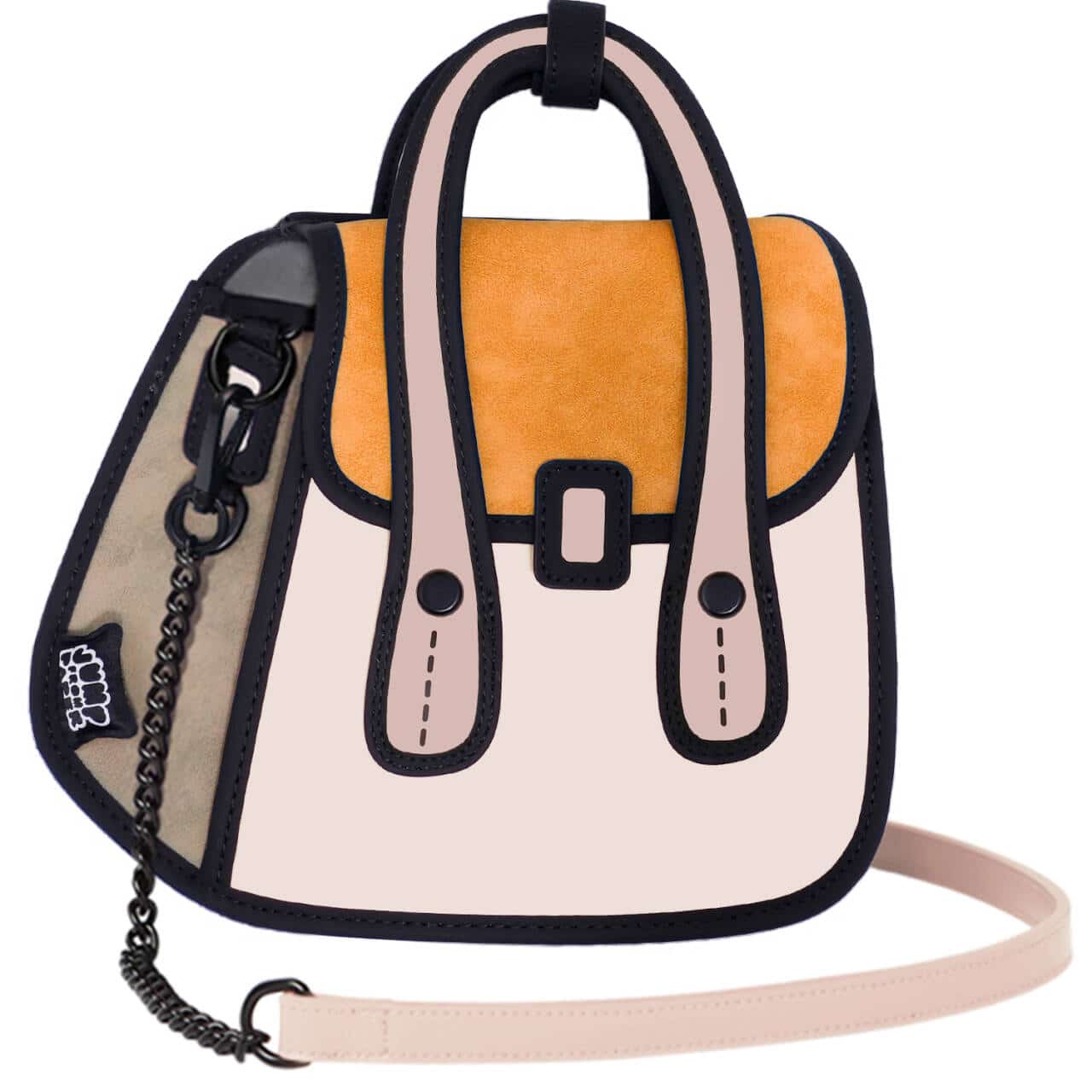 Junior Owl Metal Chain Bag-JFPGGW24020203