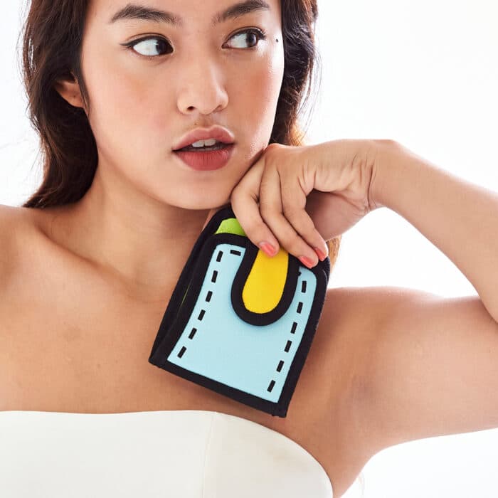 Poketto Wallet-2D Cartoon Design Short-blue (10)